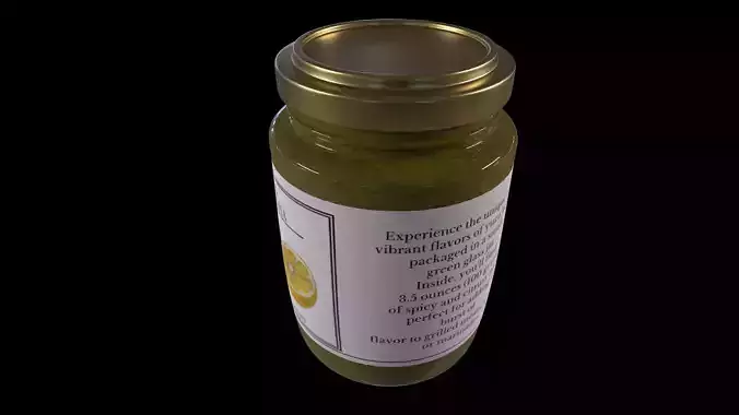 Sauces and Condiments-Yuzu Kosho-GAME READY PBR