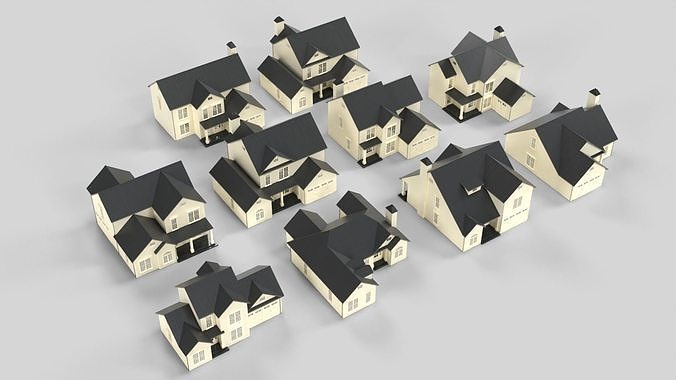 Cottage House Design Collection 1-10 Pack T5 2