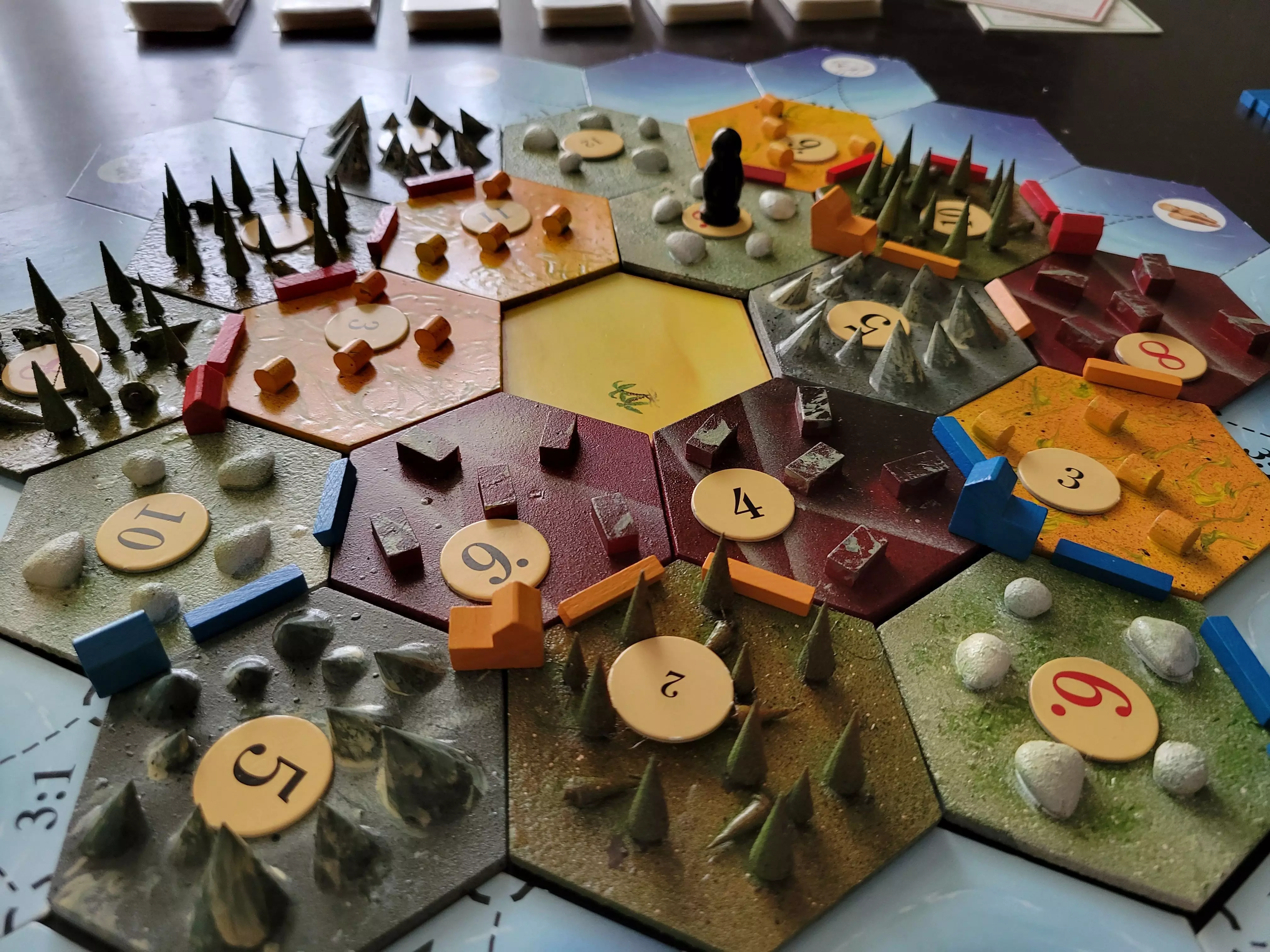 Settlers of Catan 3D terrain tiles for 3D Printing 3D print model_0