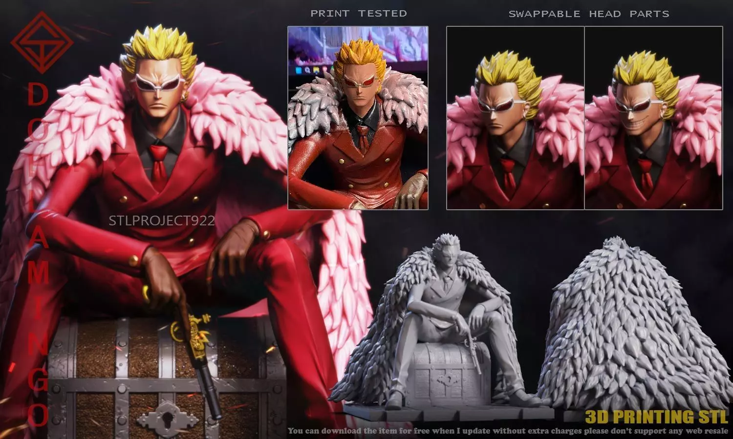 Do Flamingo 3D print model_0