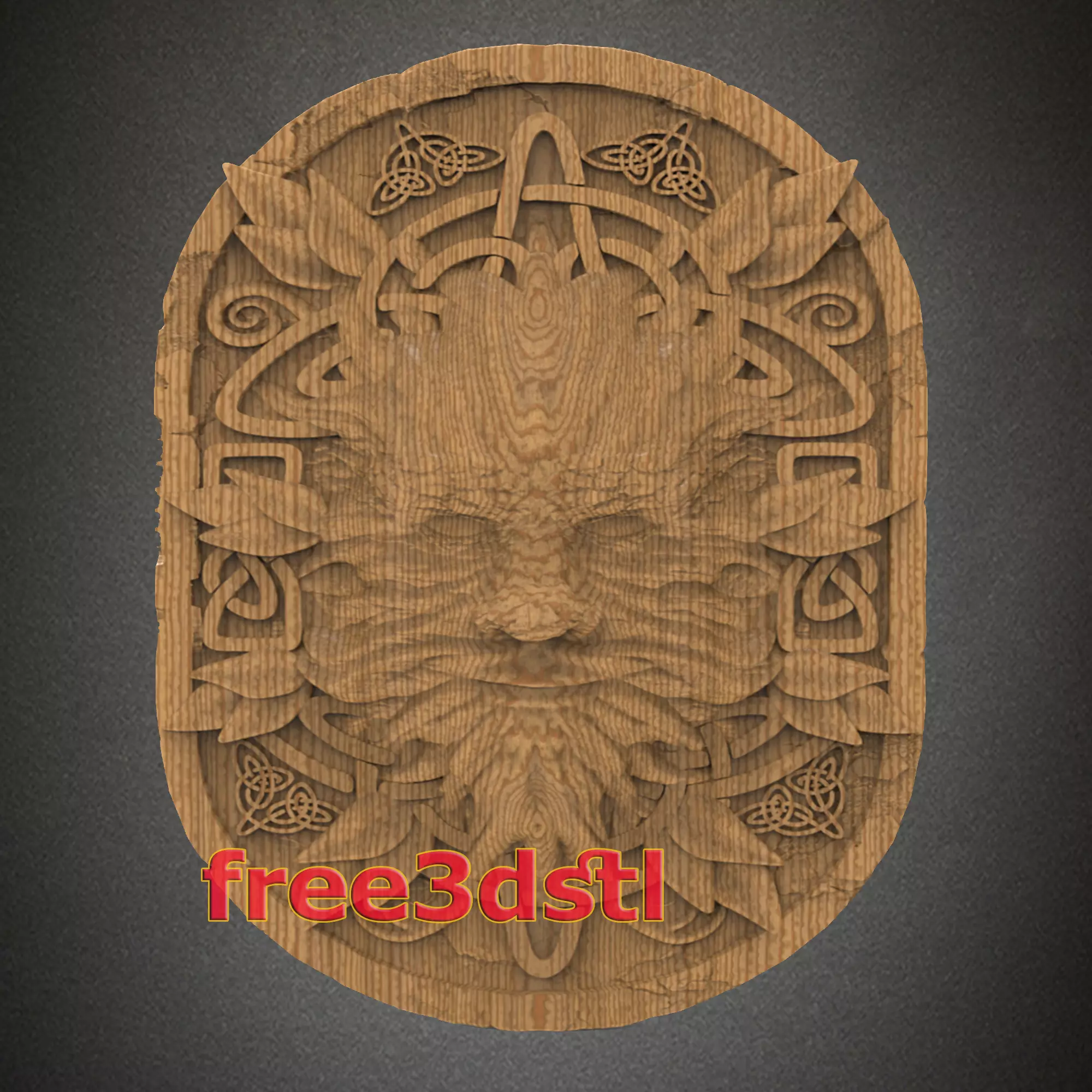 Goblin 3D STL Model for CNC Router Free 3D print model_0