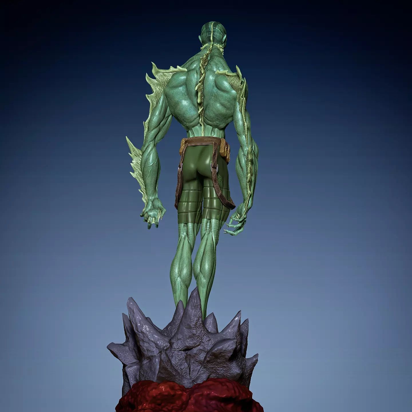 Abe Sapien from Hellboy for 3D printing 3D print model_5
