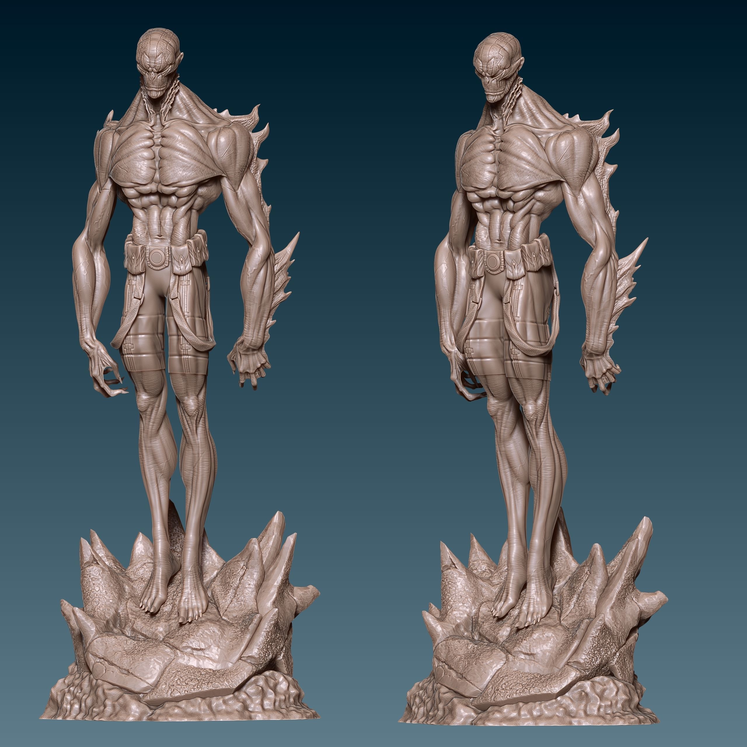 Abe Sapien from Hellboy for 3D printing 3D print model_6