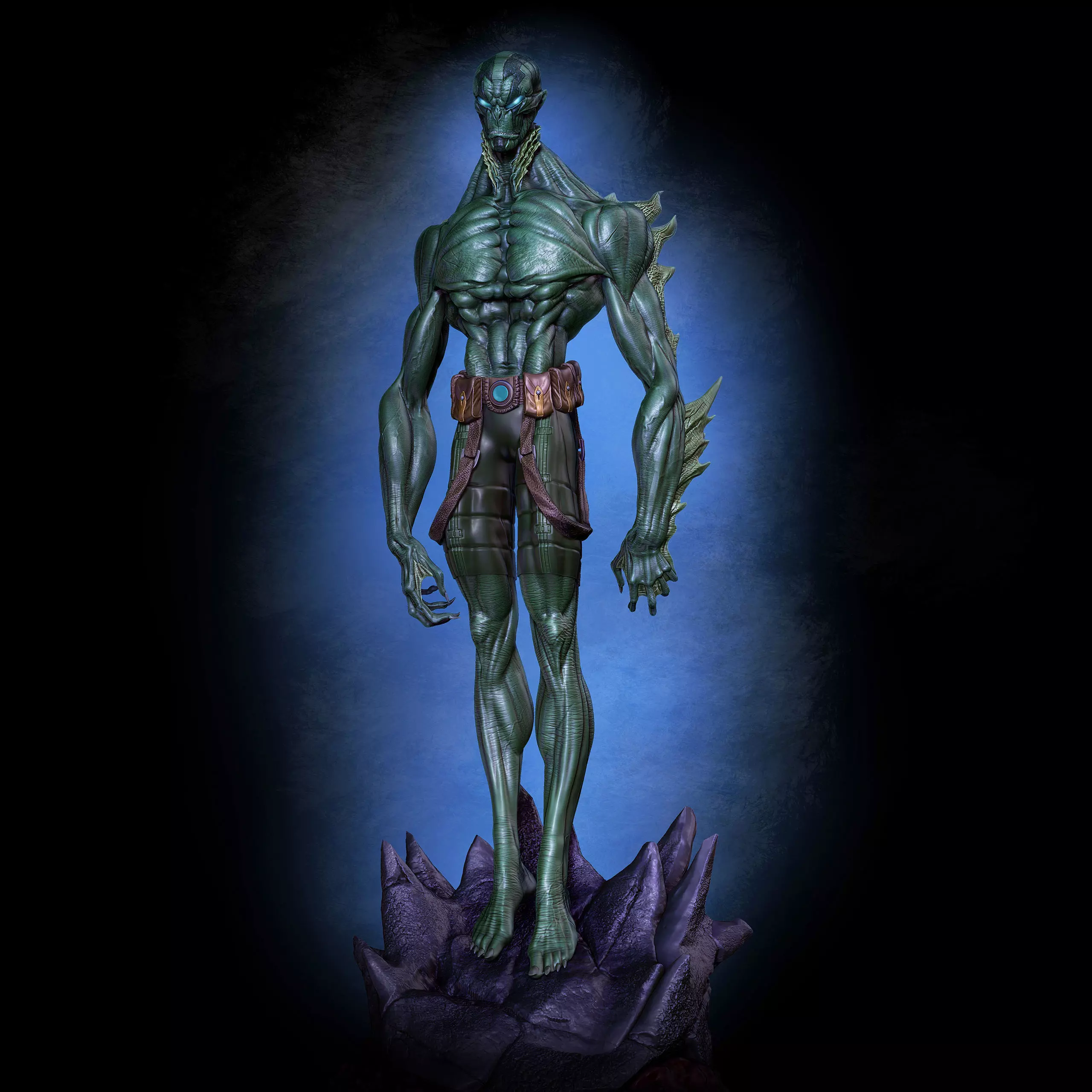 Abe Sapien from Hellboy for 3D printing 3D print model_0