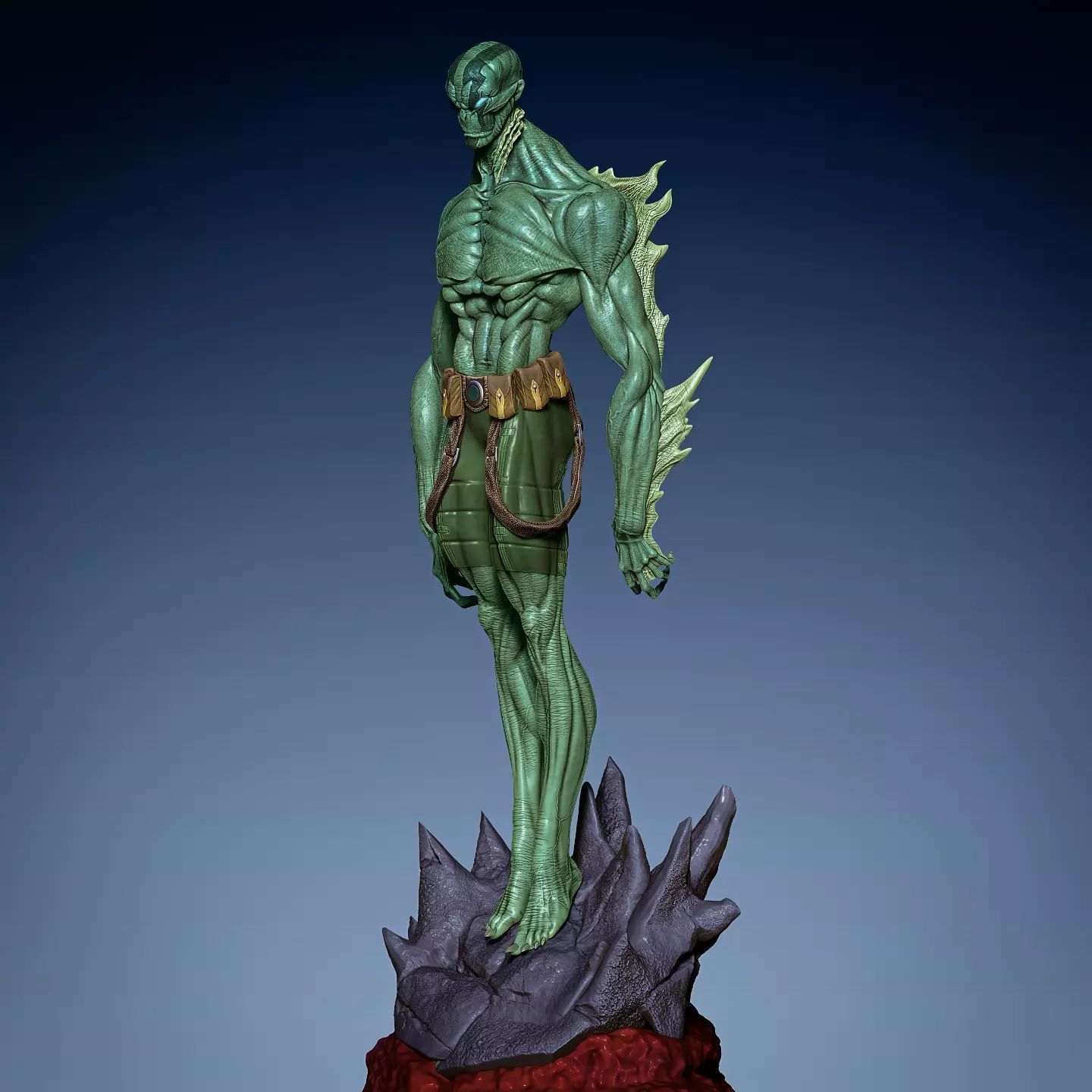 Abe Sapien from Hellboy for 3D printing 3D print model_4
