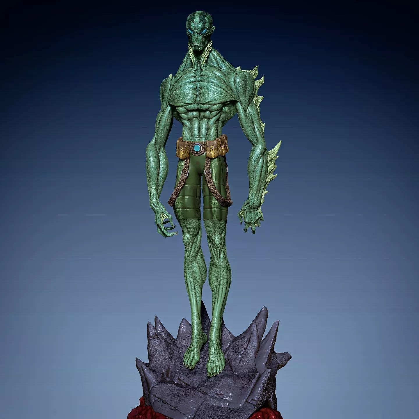 Abe Sapien from Hellboy for 3D printing 3D print model_1