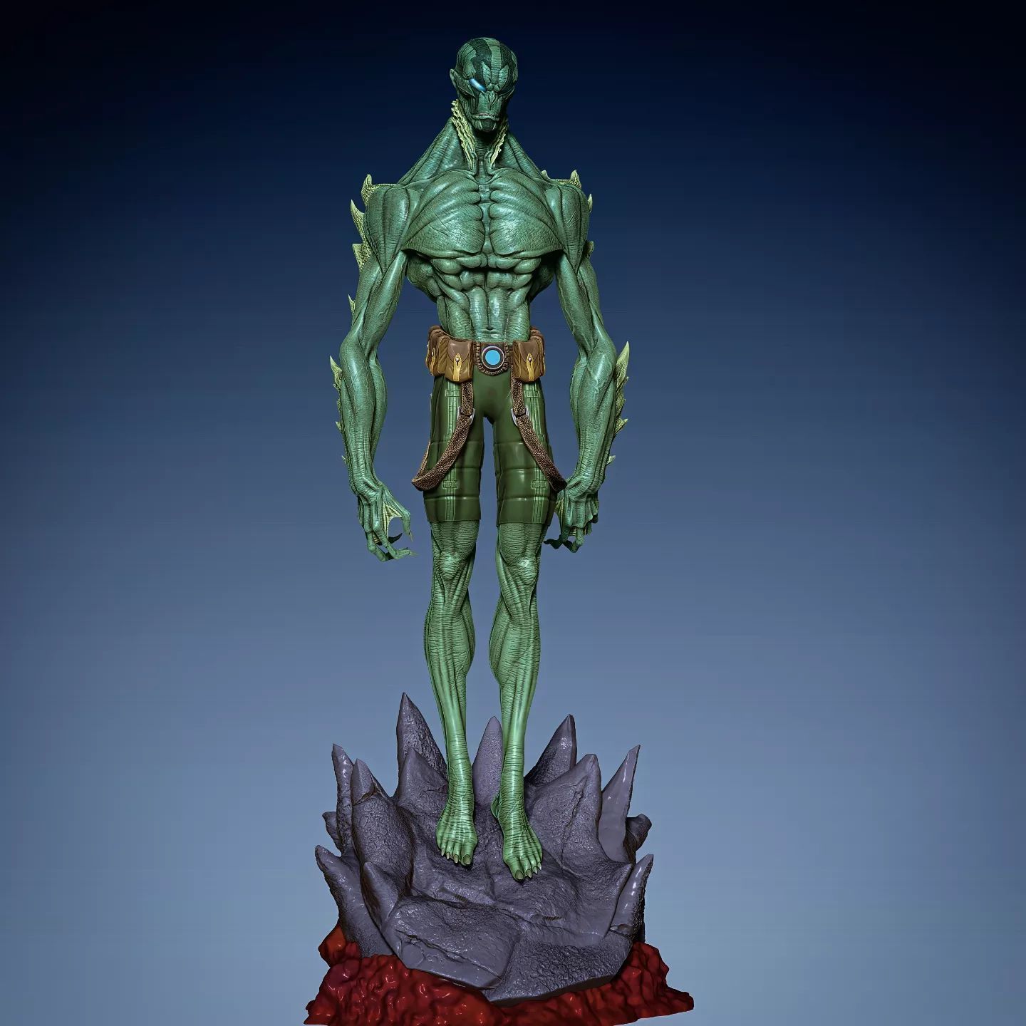Abe Sapien from Hellboy for 3D printing 3D print model_2
