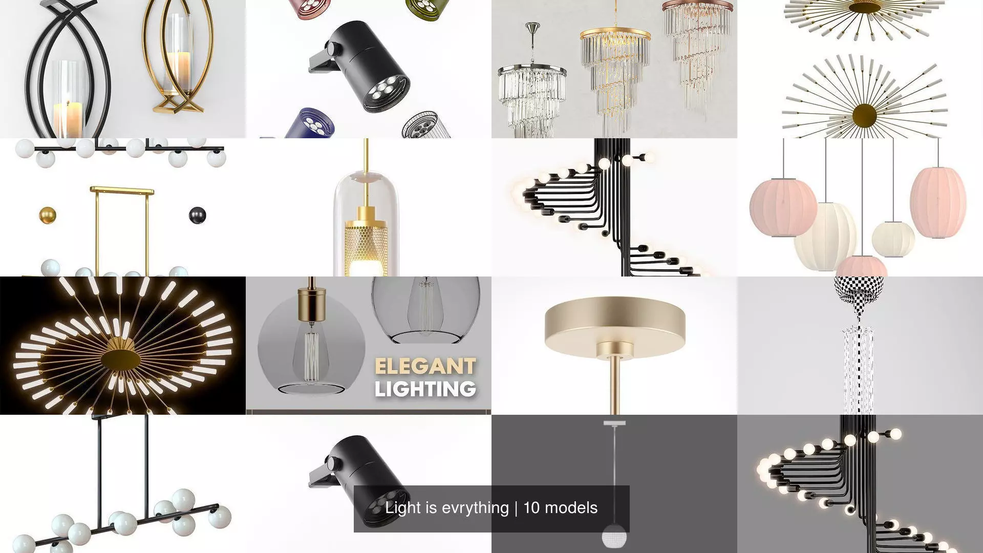 Light is evrything 3D Model Collection_0