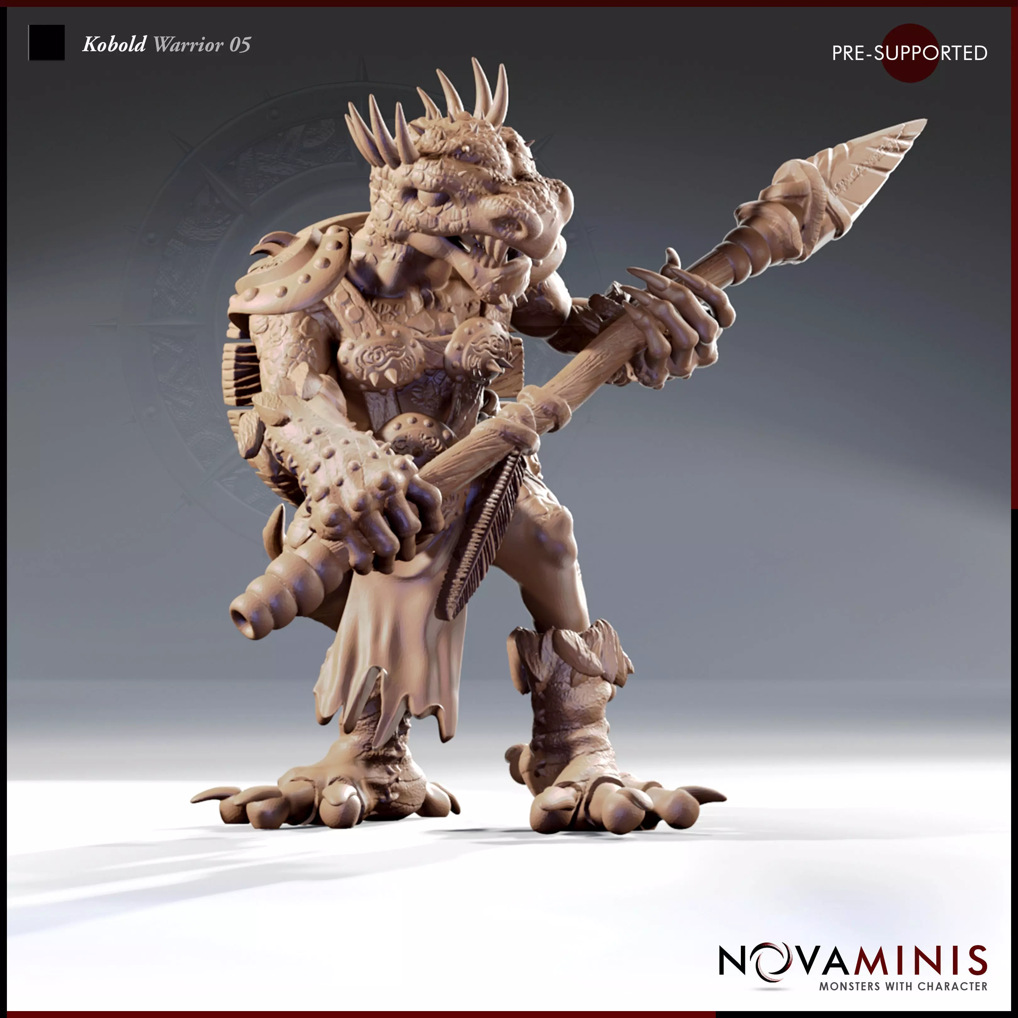 Kobold Warrior 05 3D print model_0