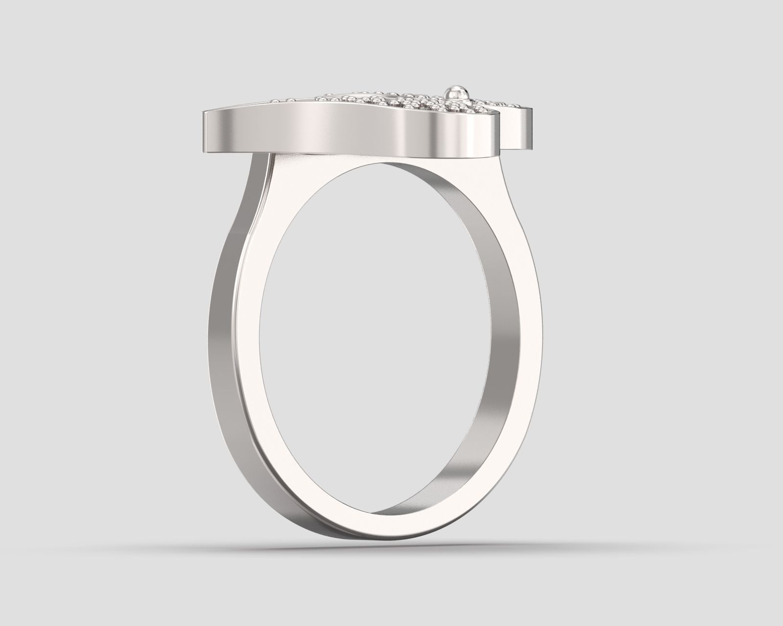 R 115 Heart Transform ring 3D print model_13