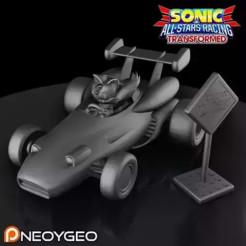 TAILS - SONIC and ALL-STARS RACING TRANSFORMED 3D print model