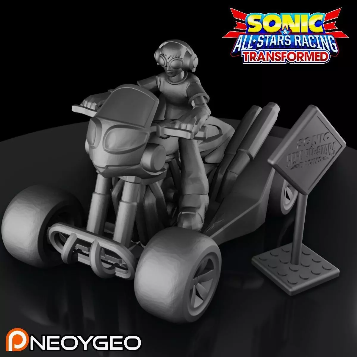 BEAT - JET SET RADIO - SONIC and ALL-STARS RACING TRANSFORMED 3D print model