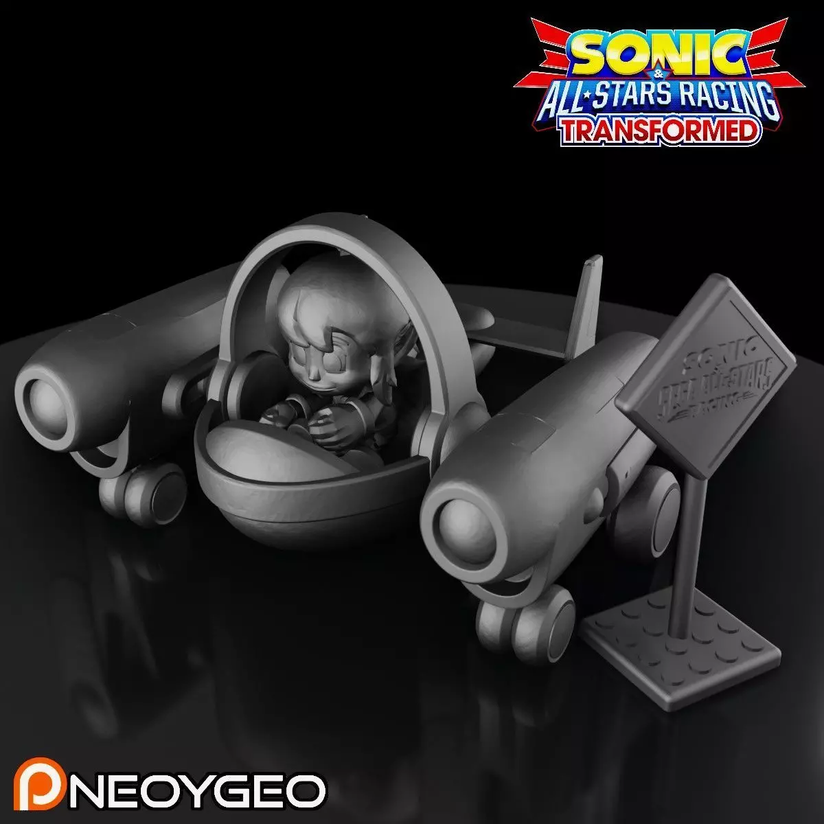 ALEX KIDD - SONIC and ALL-STARS RACING TRANSFORMED Free 3D print model