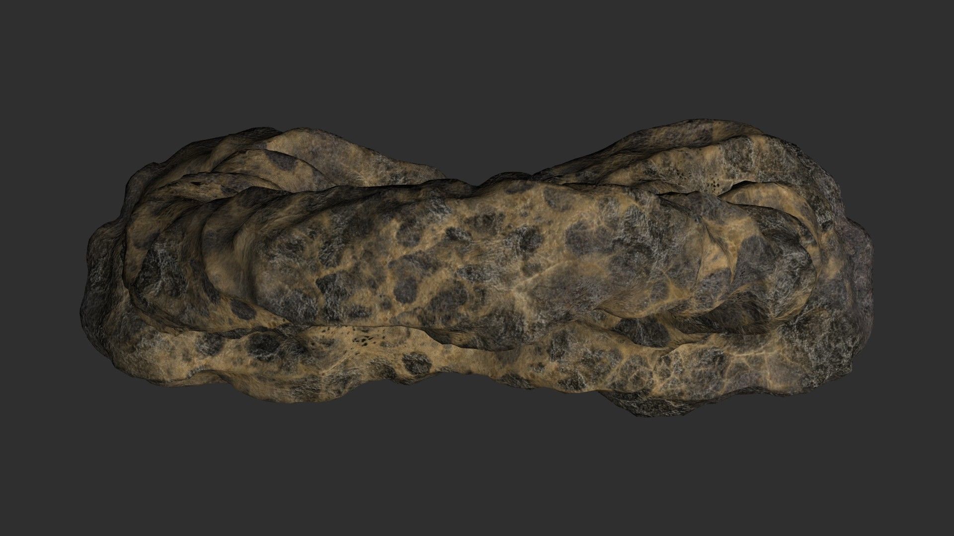 Stone Portal 1 - Spider Low-poly 3D model_6