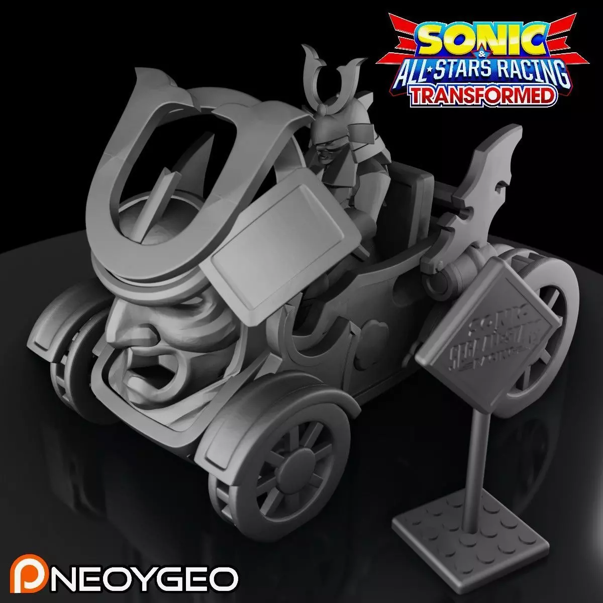 SHOGUN - TOTAL WAR - SONIC and ALL-STARS RACING TRANSFORMED 3D print model