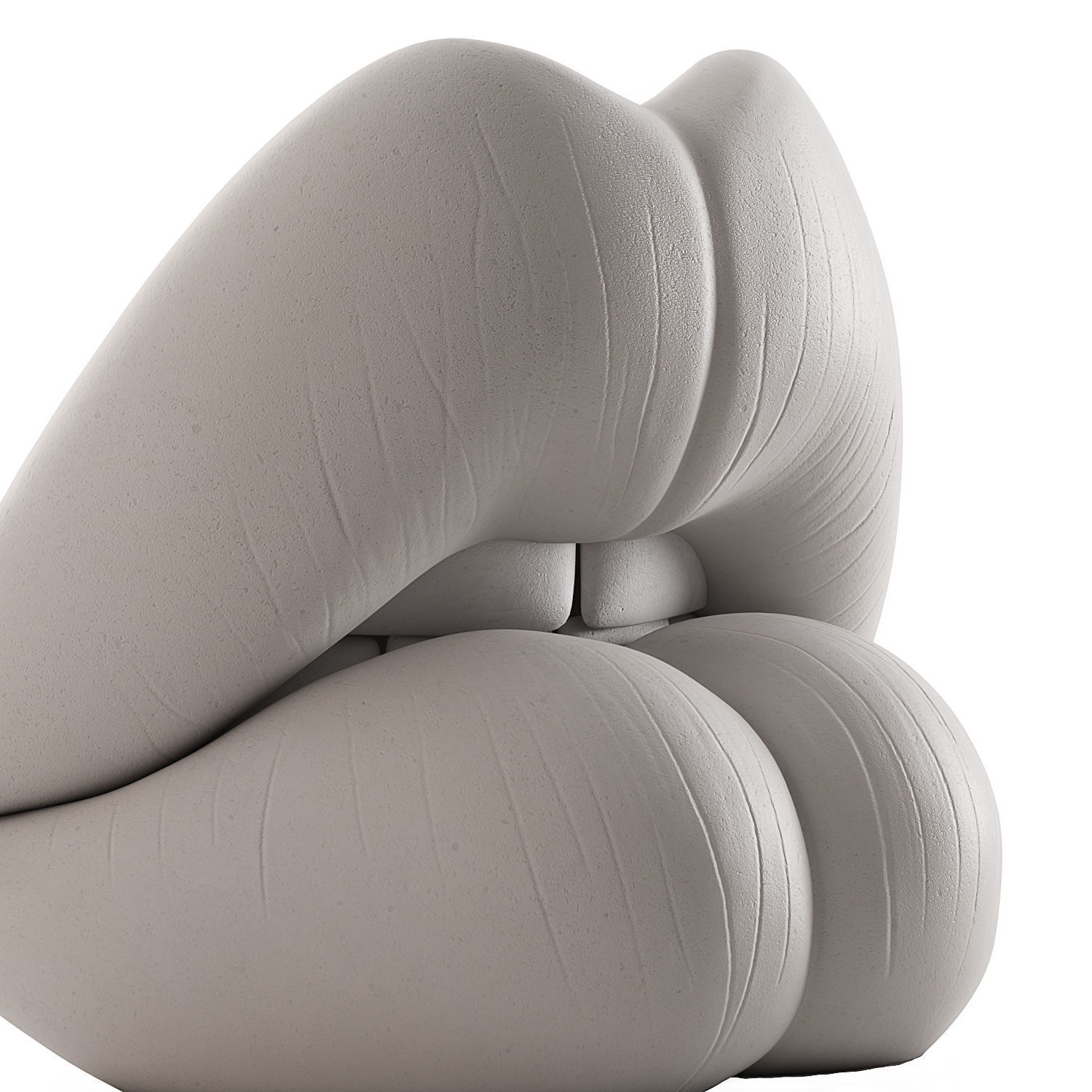 Sculpture Lips 3D model_3