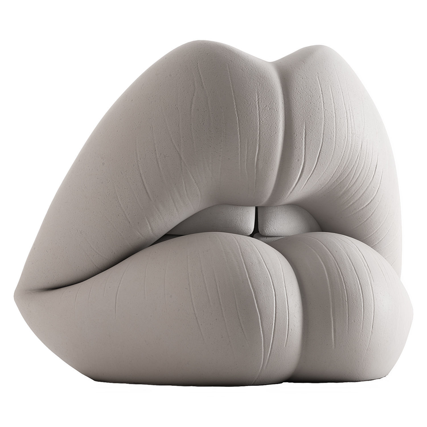 Sculpture Lips 3D model_1