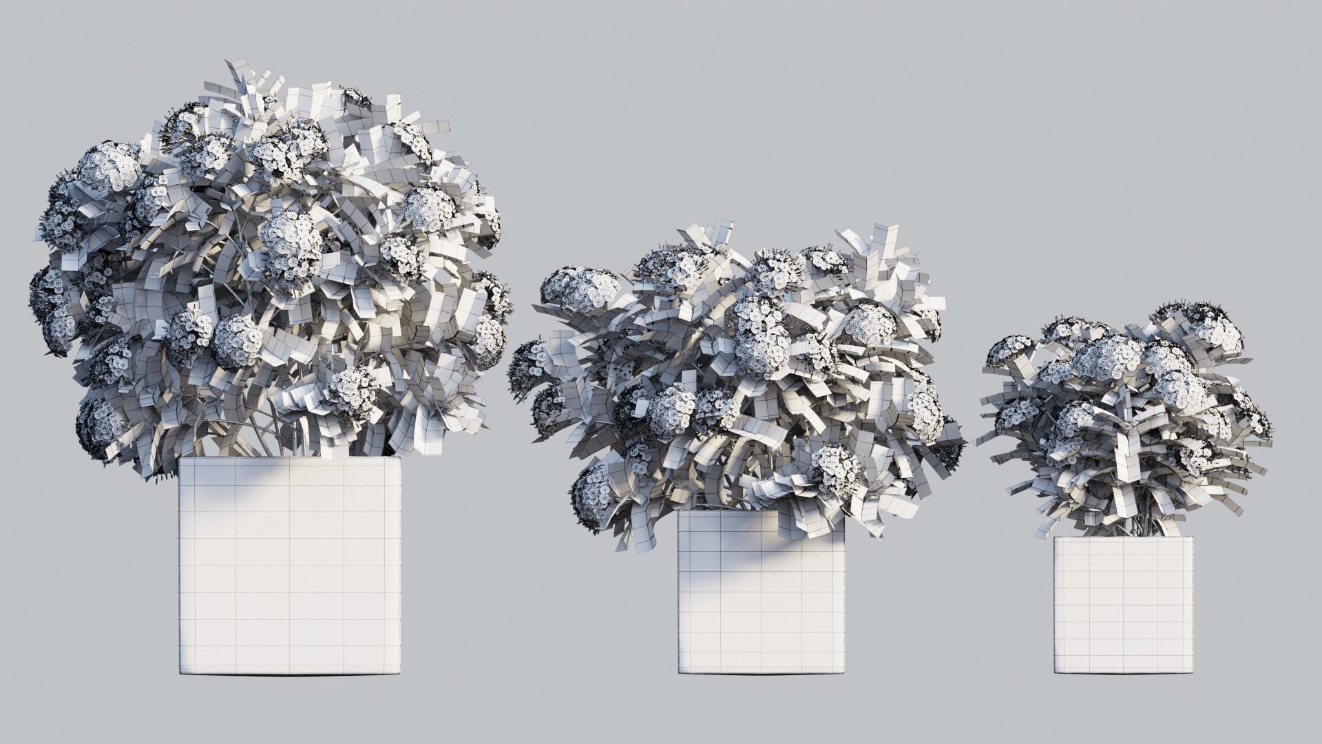 Ixora planter 03 3D model_7