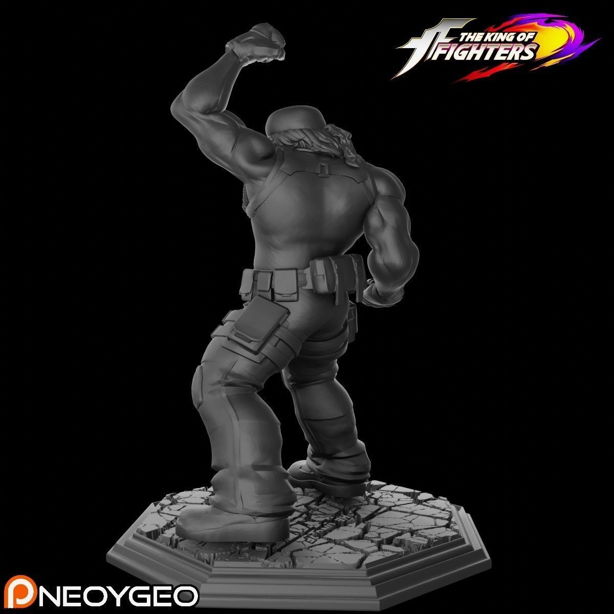 RALF JONES - THE KING OF FIGHTERS 3D print model_2