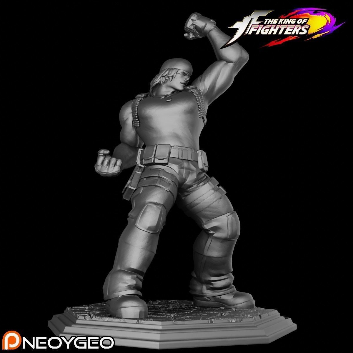 RALF JONES - THE KING OF FIGHTERS 3D print model_1