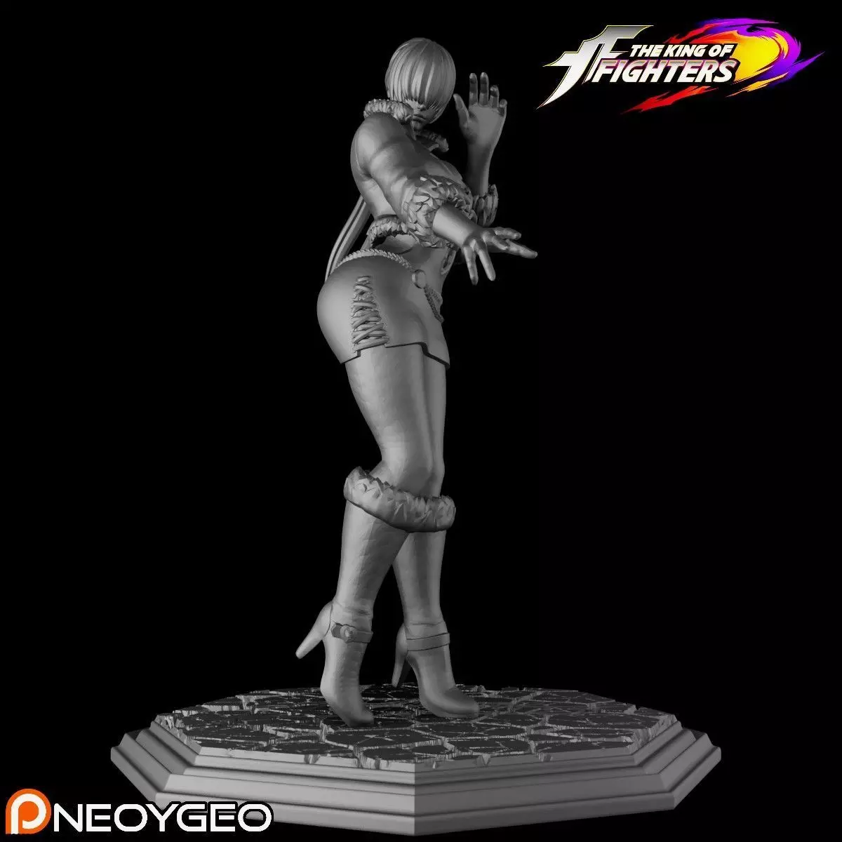 SHERMIE - THE KING OF FIGHTERS 3D print model_0
