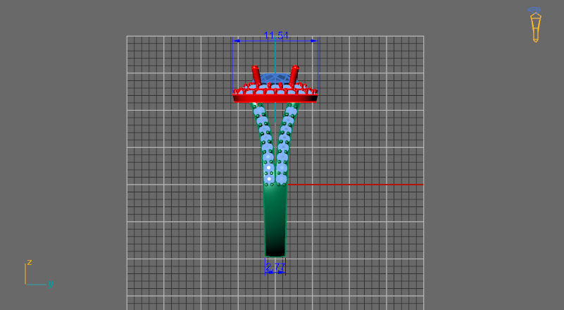 Double Halo engagement ring 3D print model_7