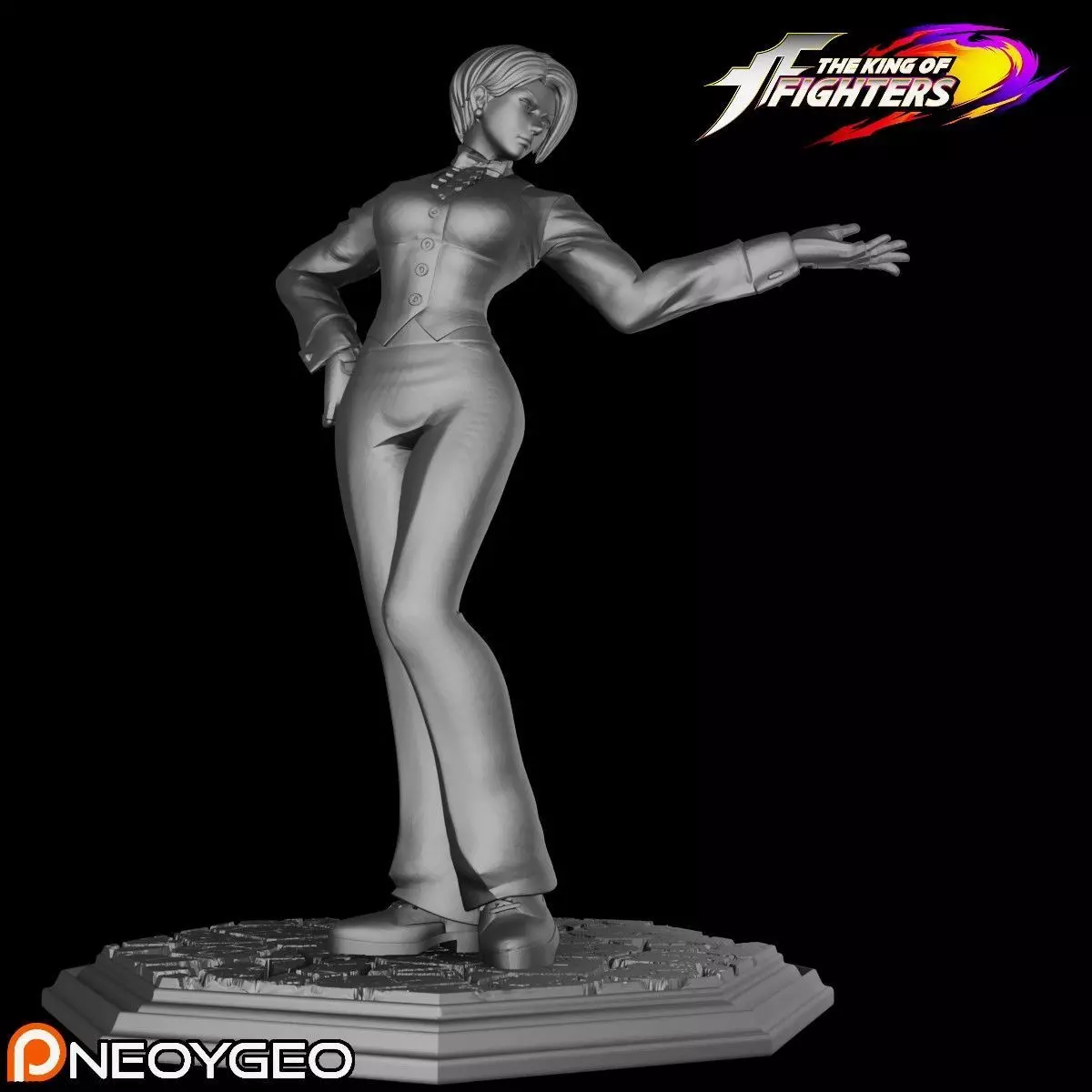 KING - THE KING OF FIGHTERS 3D print model