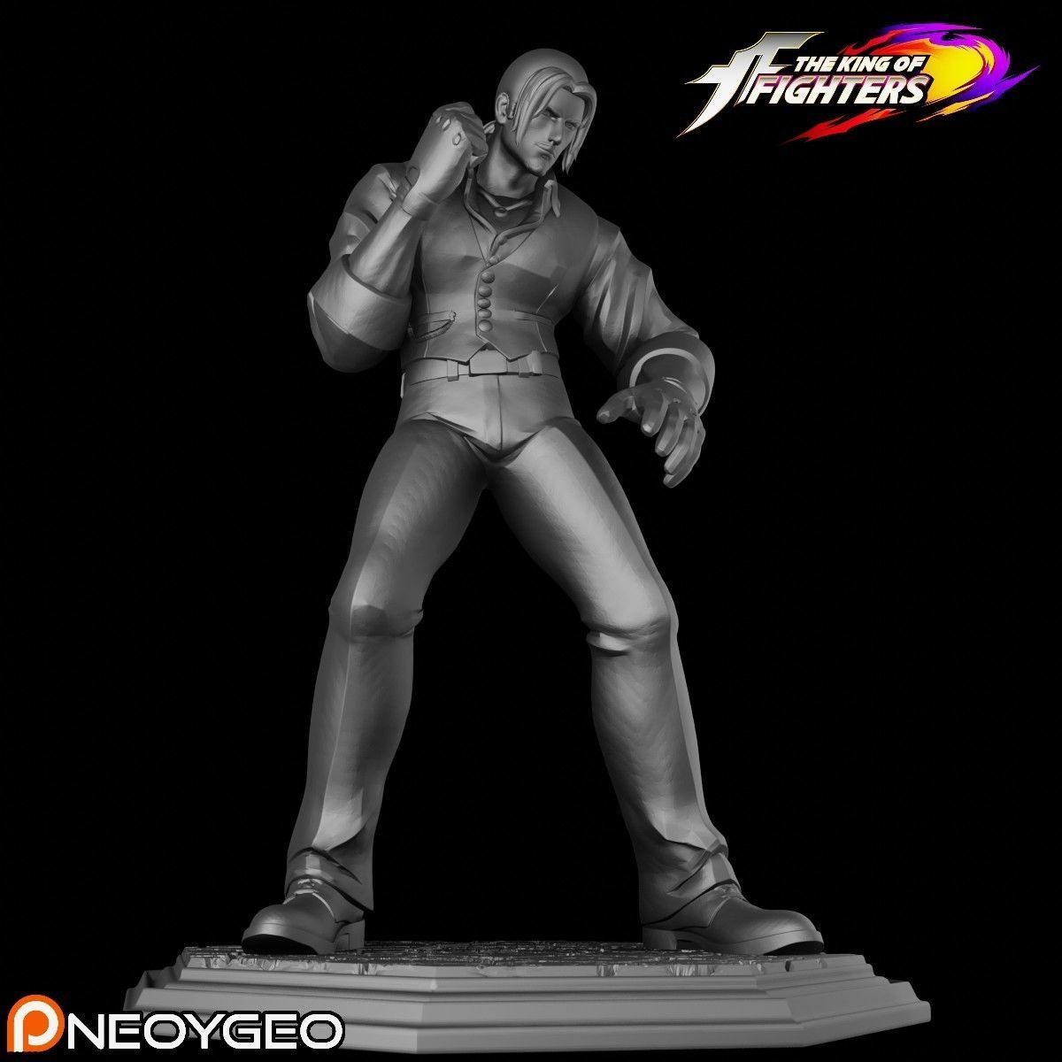ROBERT GARCIA - THE KING OF FIGHTERS 3D print model_1
