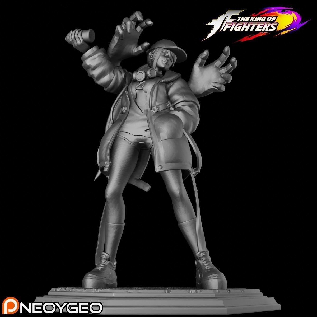 ISLA - THE KING OF FIGHTERS 3D print model_1