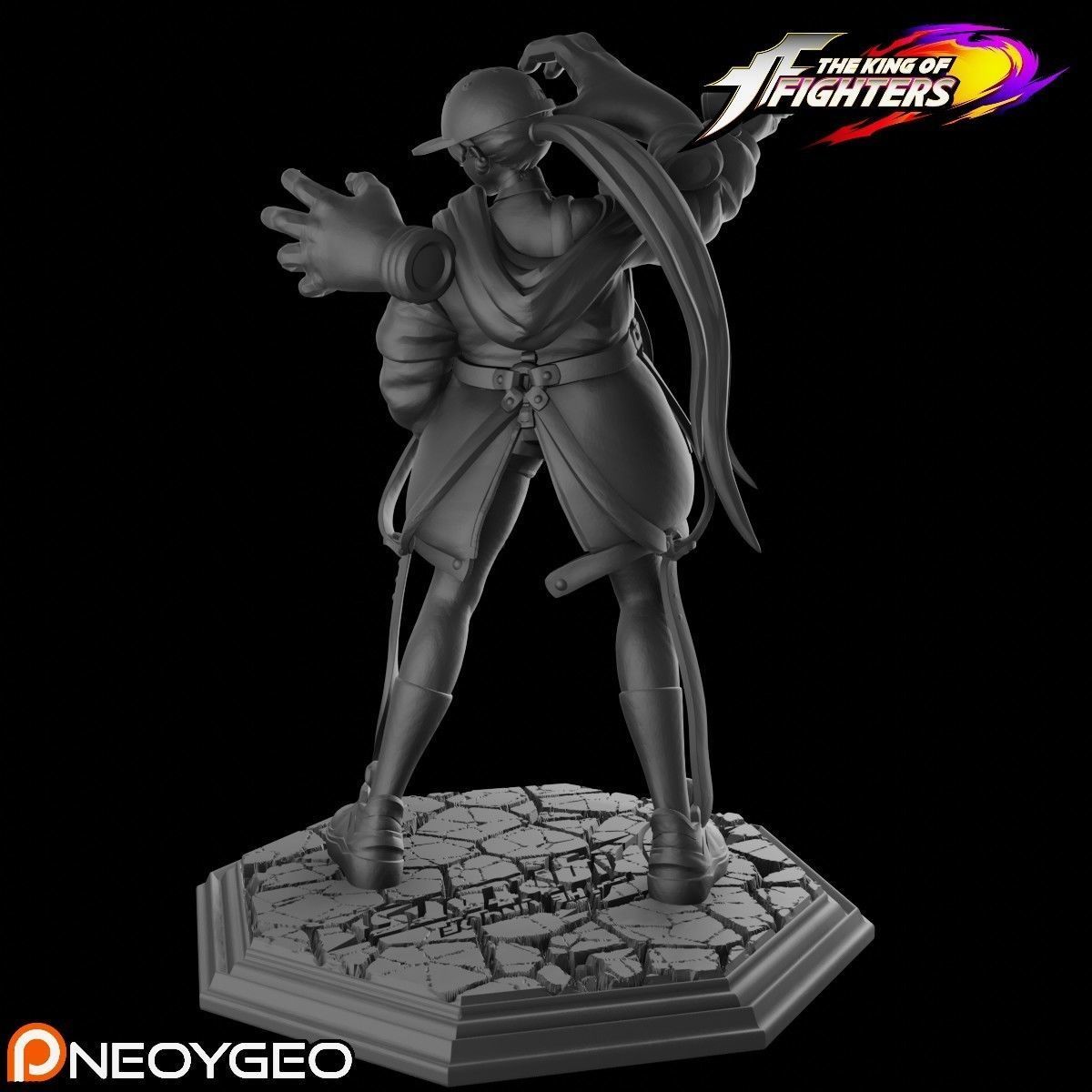 ISLA - THE KING OF FIGHTERS 3D print model_2