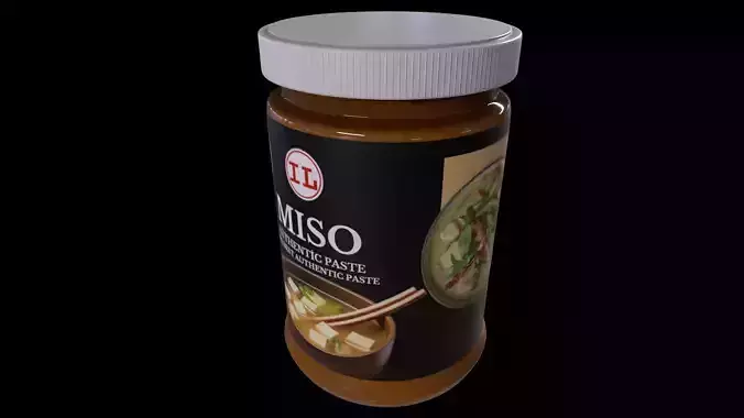 Sauces and Condiments-Miso Paste-GAME READY PBR