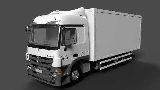 MERCEDES ACTROS MP3 V6 2536 EURO 5 6X2 BOX