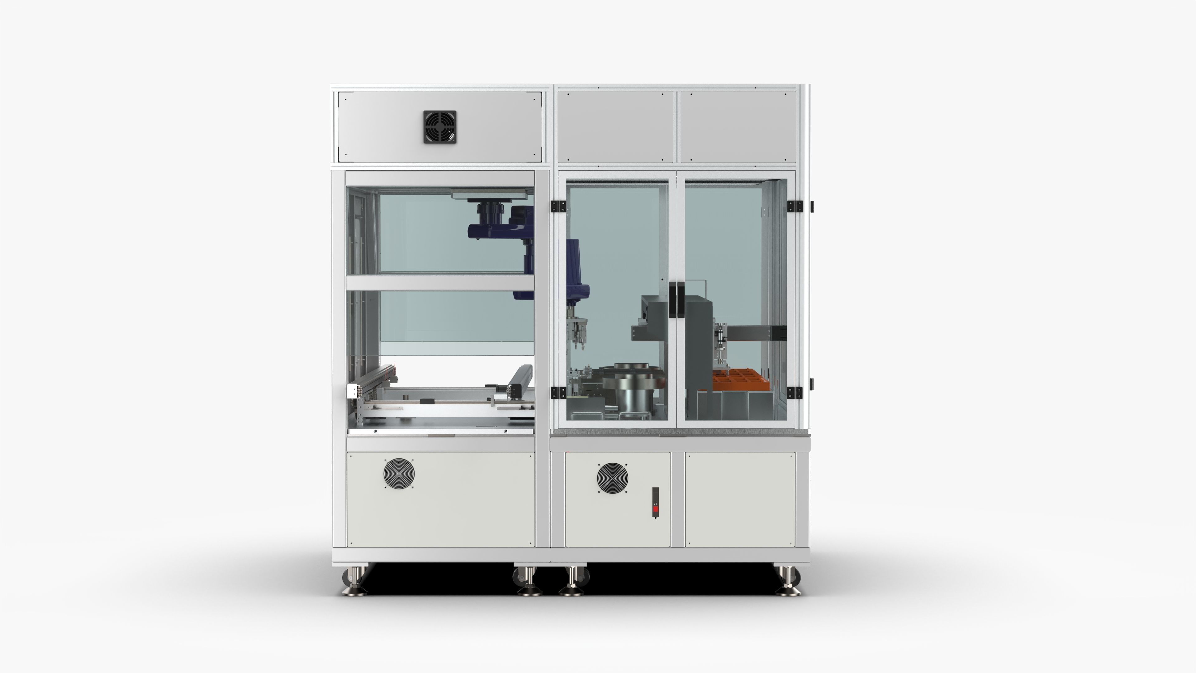 Automatic PCB Insertion Machine 3D model_7