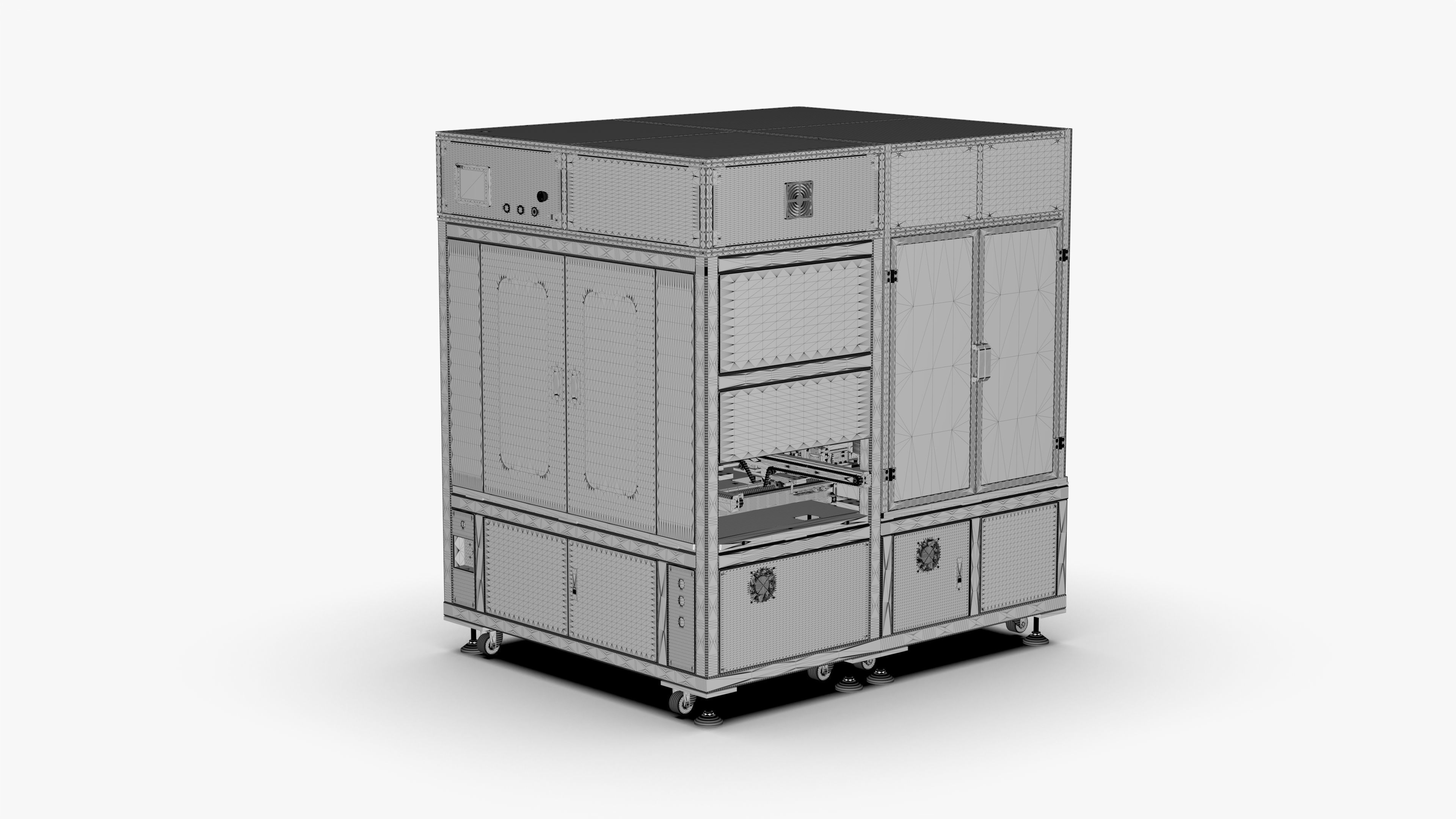 Automatic PCB Insertion Machine 3D model_19