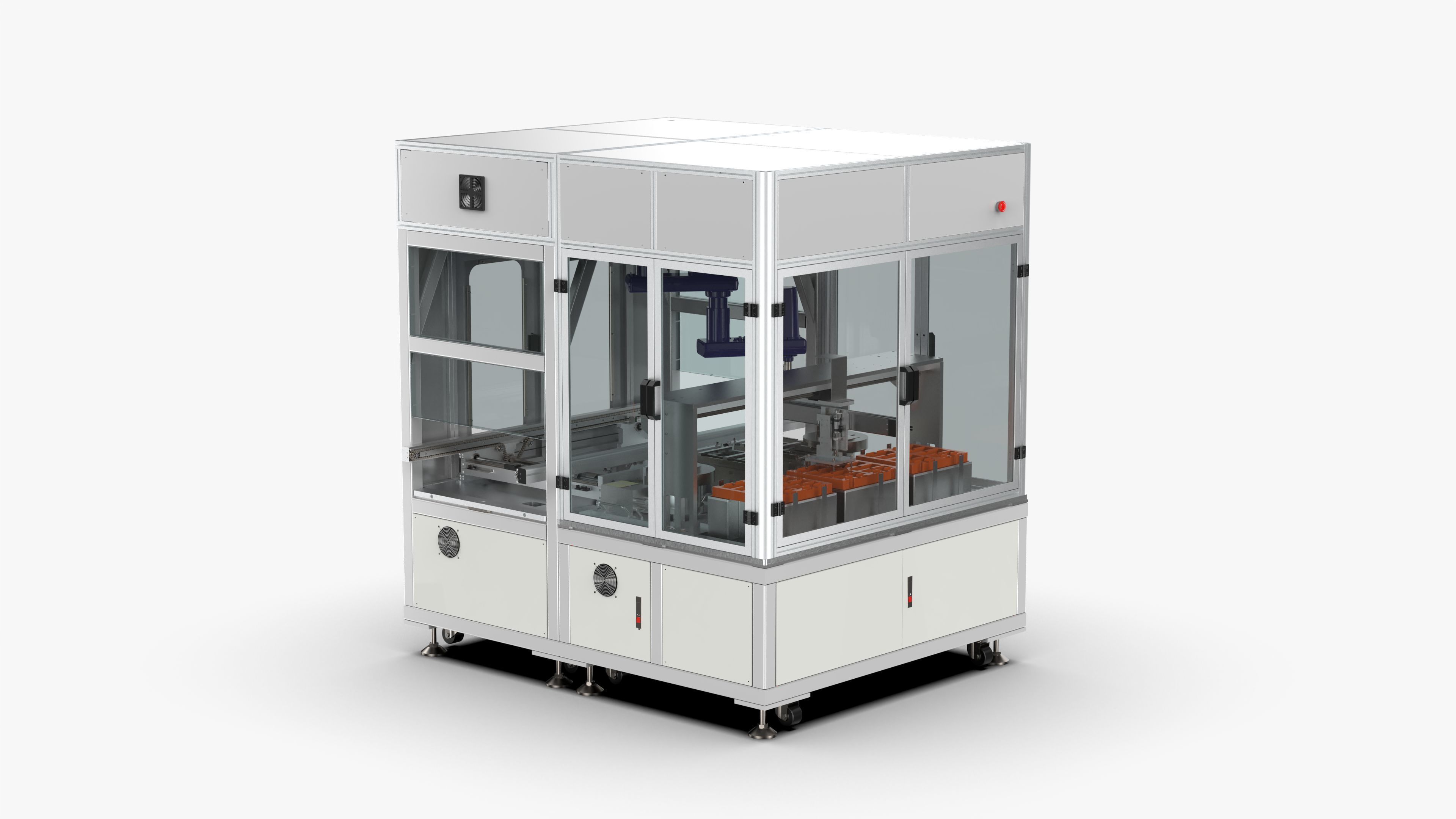 Automatic PCB Insertion Machine 3D model_4