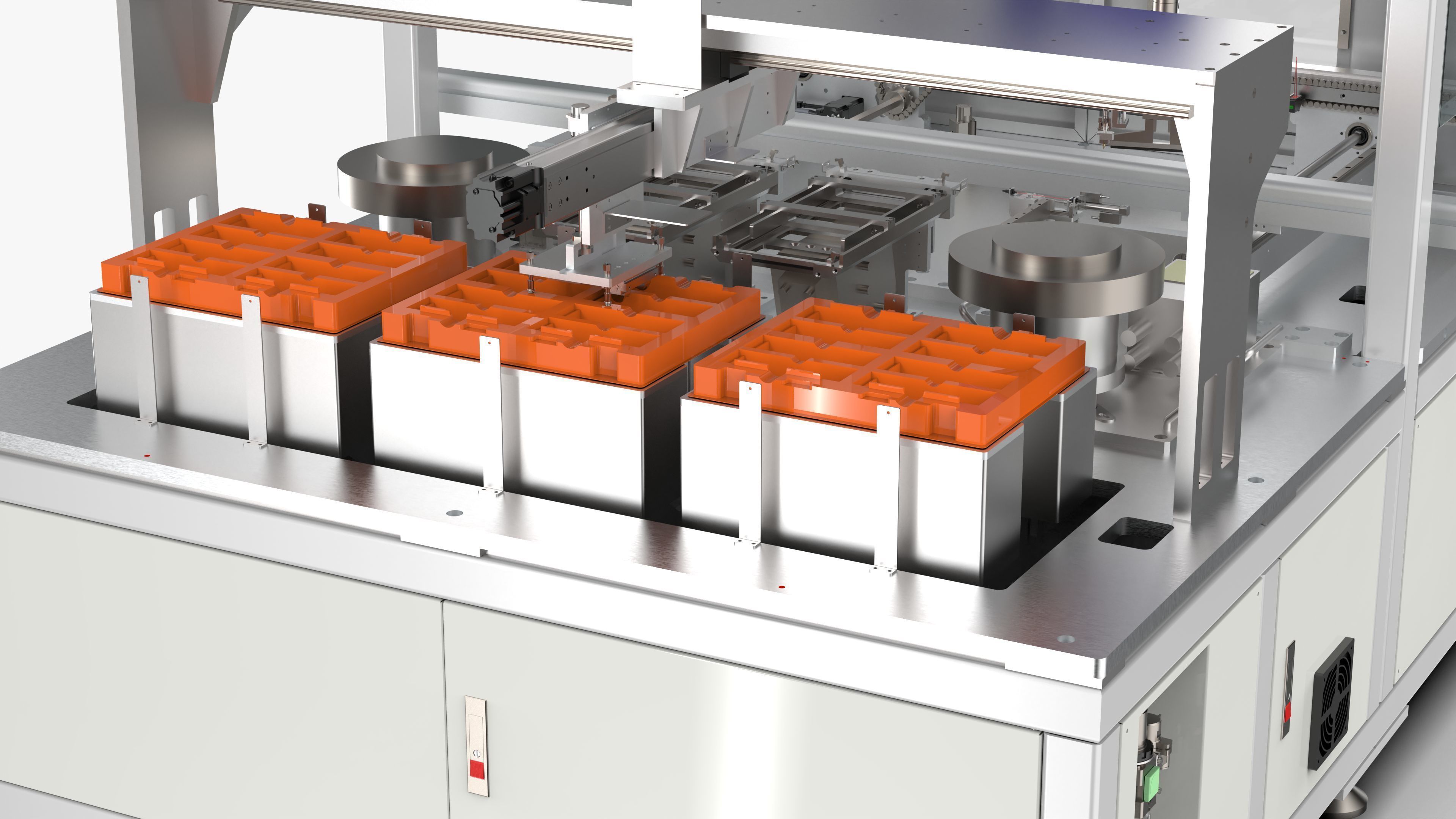 Automatic PCB Insertion Machine 3D model_10