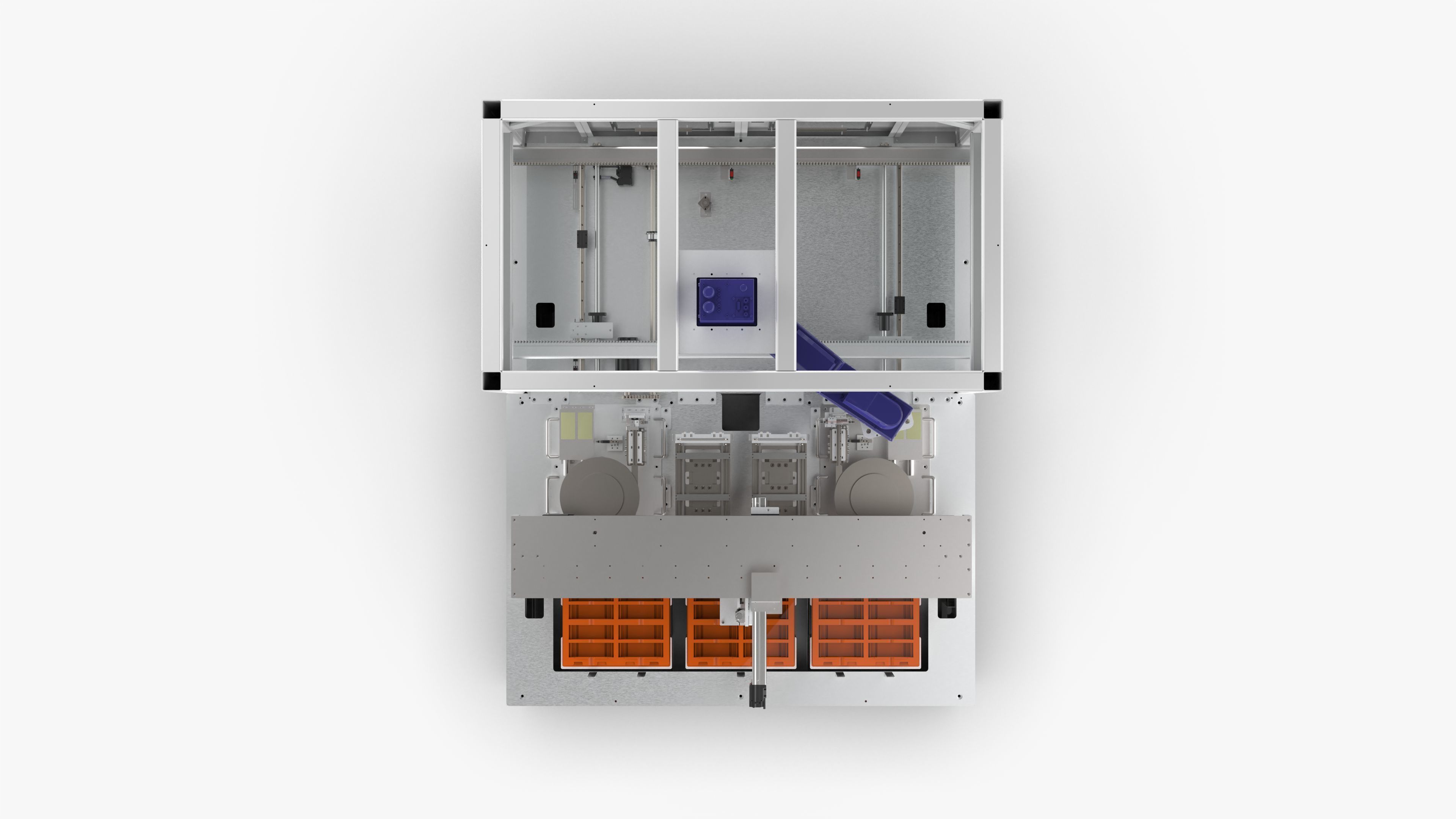 Automatic PCB Insertion Machine 3D model_9