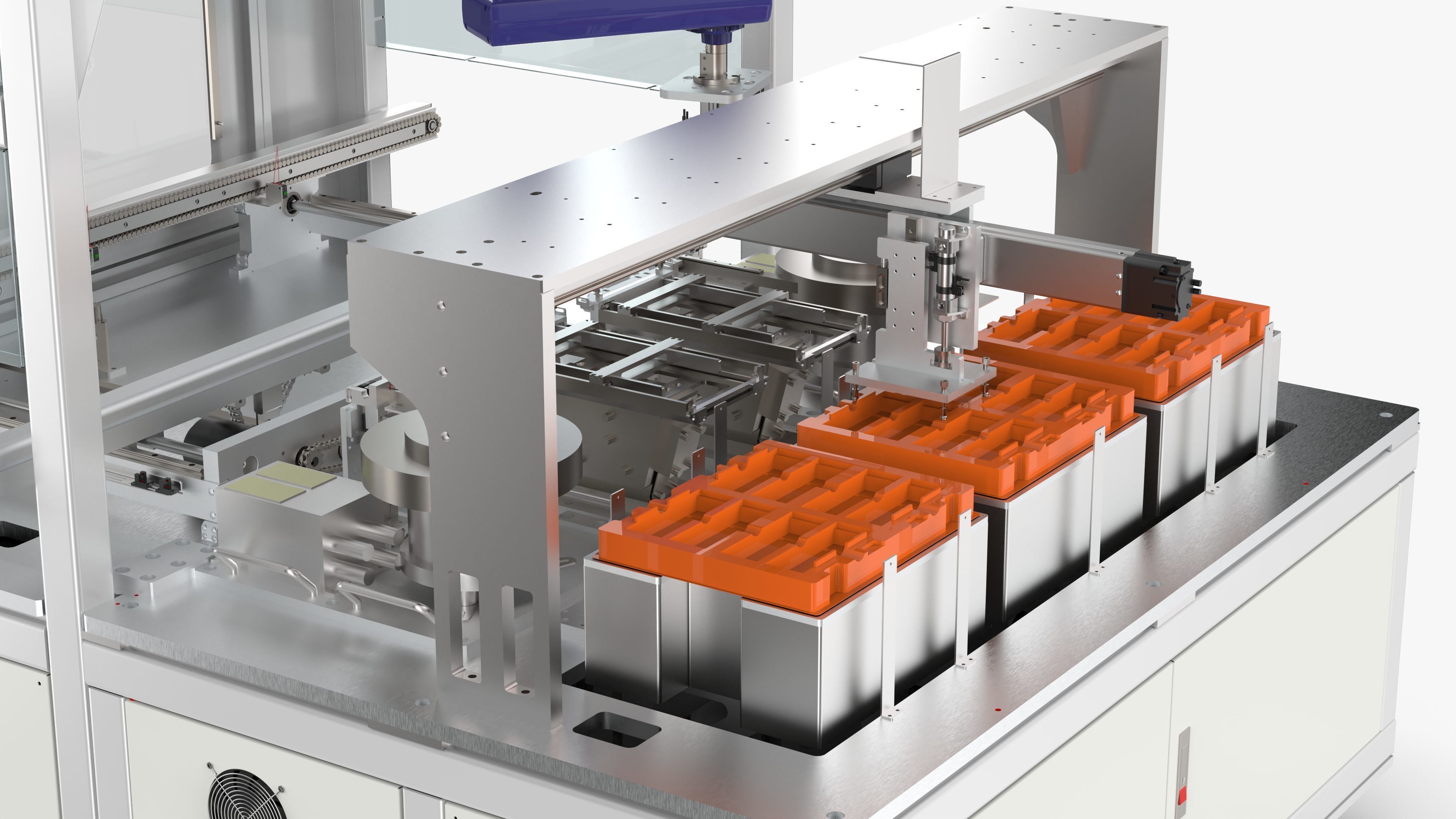 Automatic PCB Insertion Machine 3D model_11