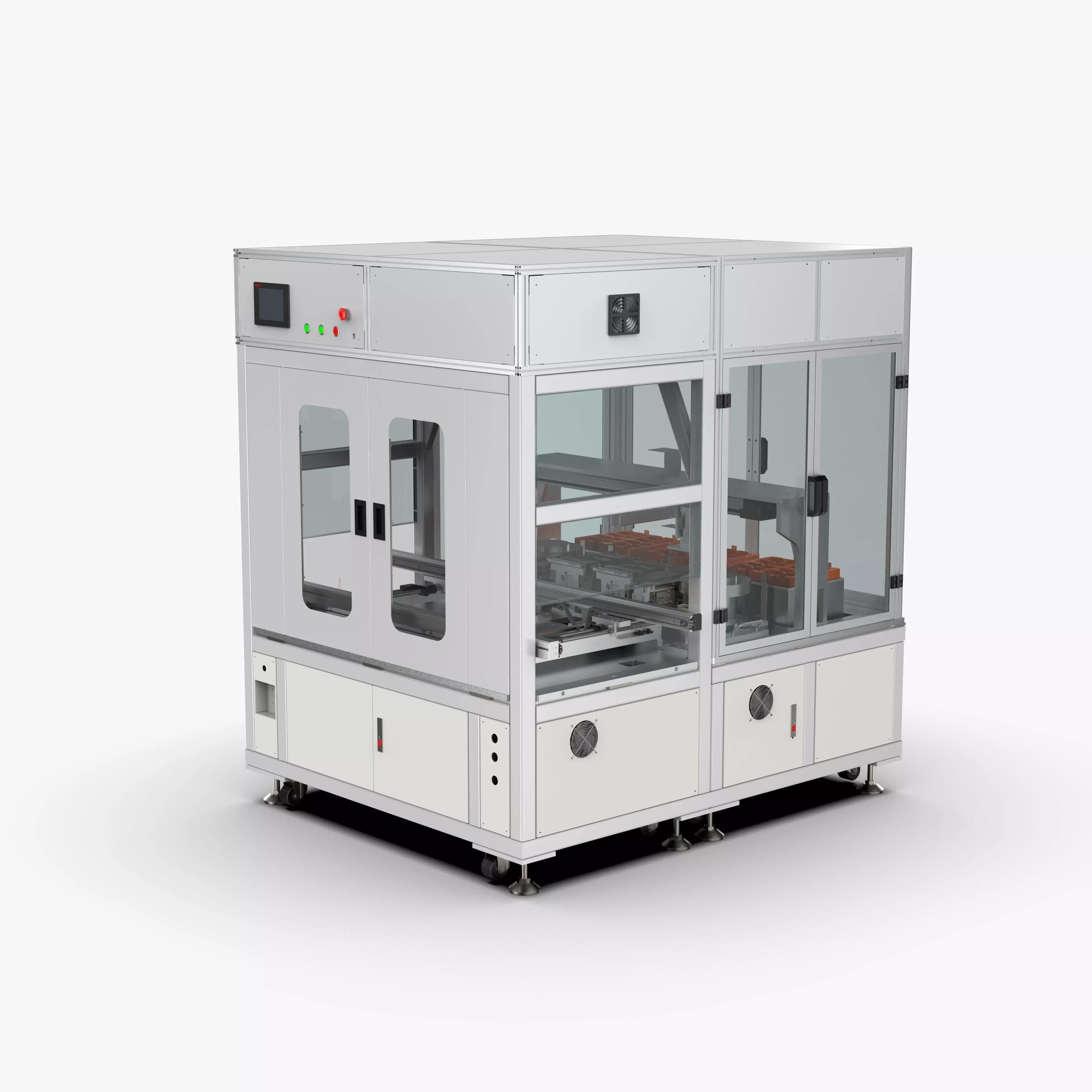 Automatic PCB Insertion Machine 3D model_0