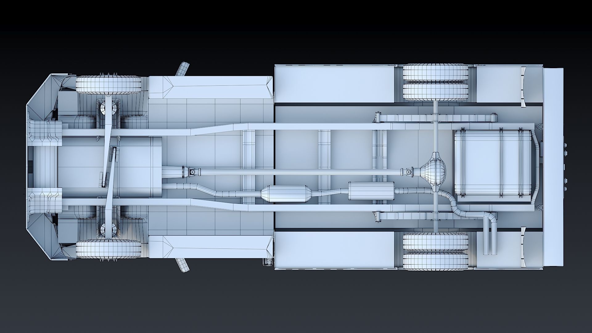 F-550 FDNY Emergency CREW Low-poly 3D model_40