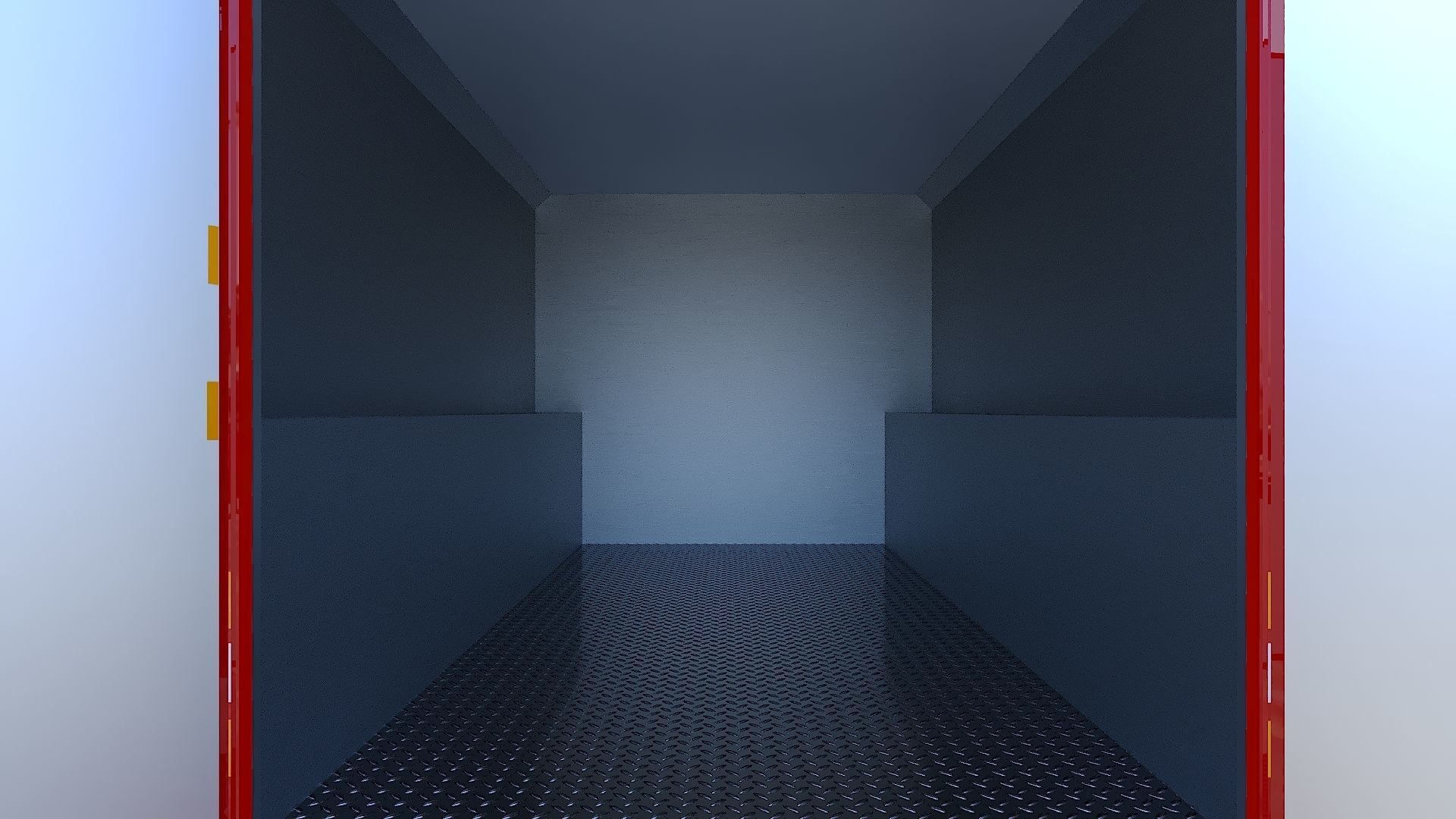 F-550 FDNY Emergency CREW Low-poly 3D model_23