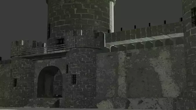 castle model