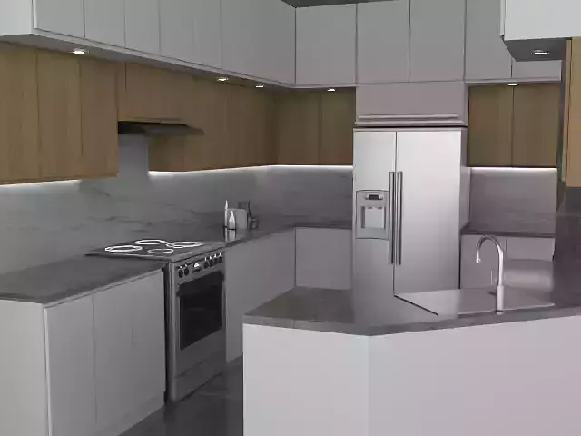 Craftsman Kitchen Layout