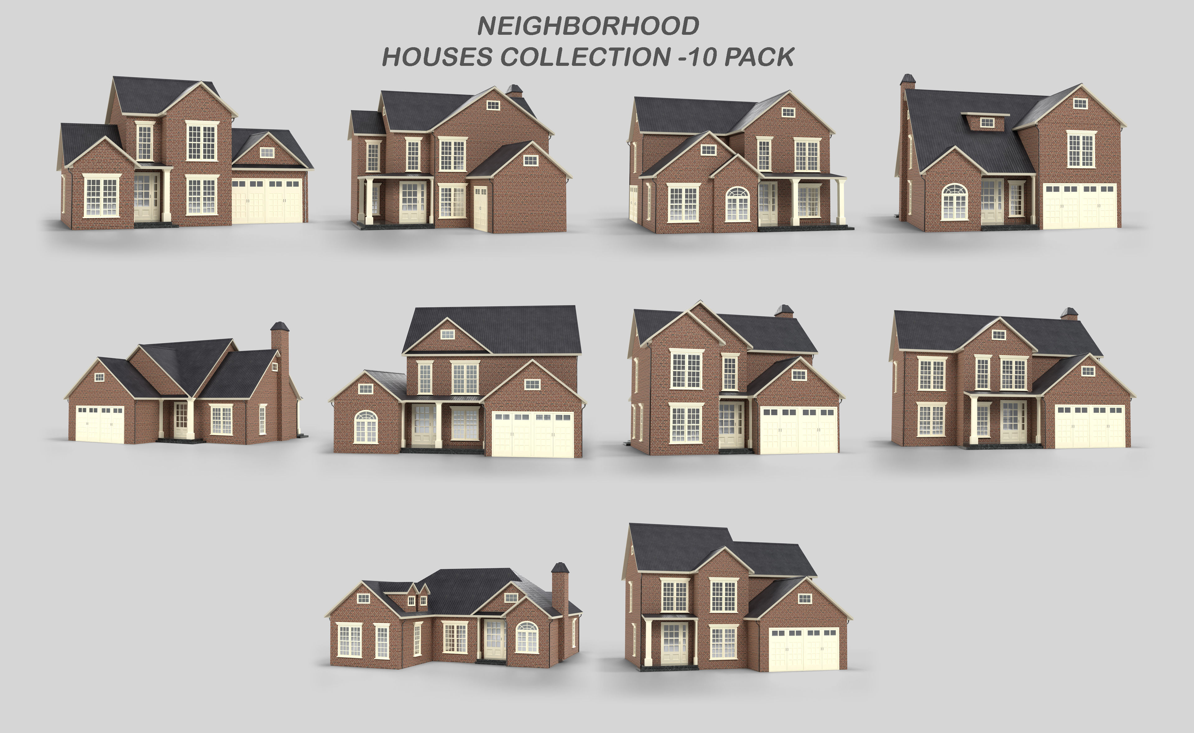 British House Design Collection 1-10 Pack T4 _3