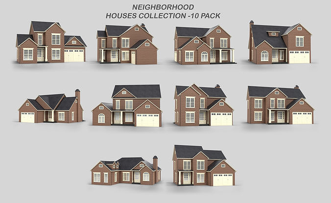 British House Design Collection 1-10 Pack T4 4