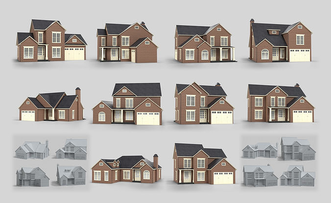 British House Design Collection 1-10 Pack T4 5
