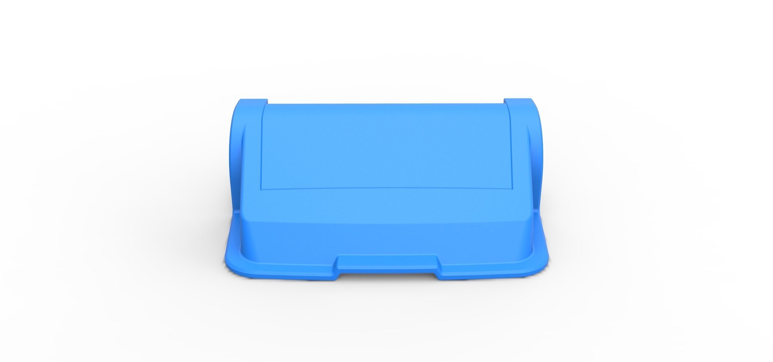 Nose for Asphalt Outlaw Super late model Scale 1 to 25 3D print model_5