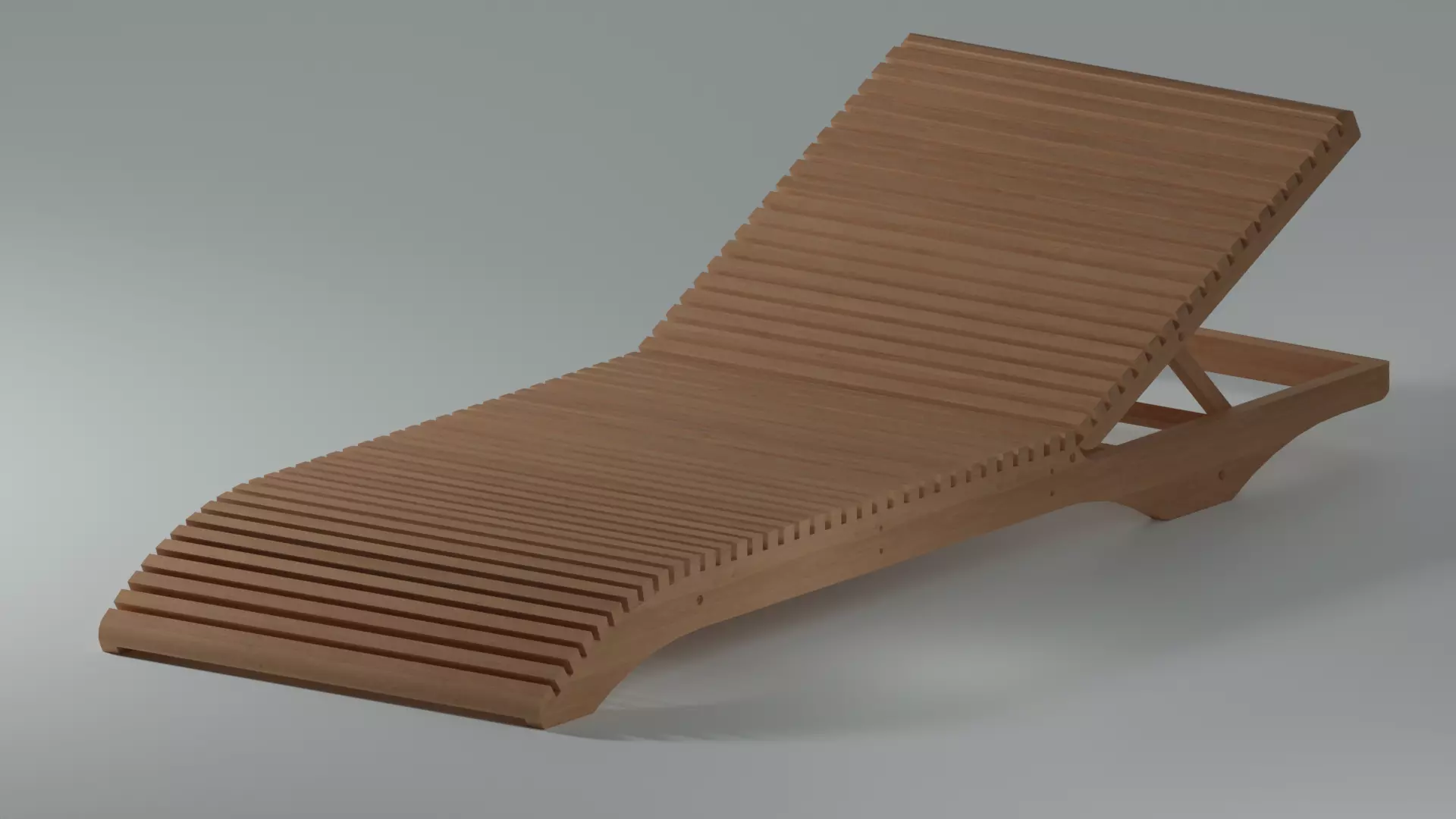 Ibiza Sun lounger by Butzke 3D model