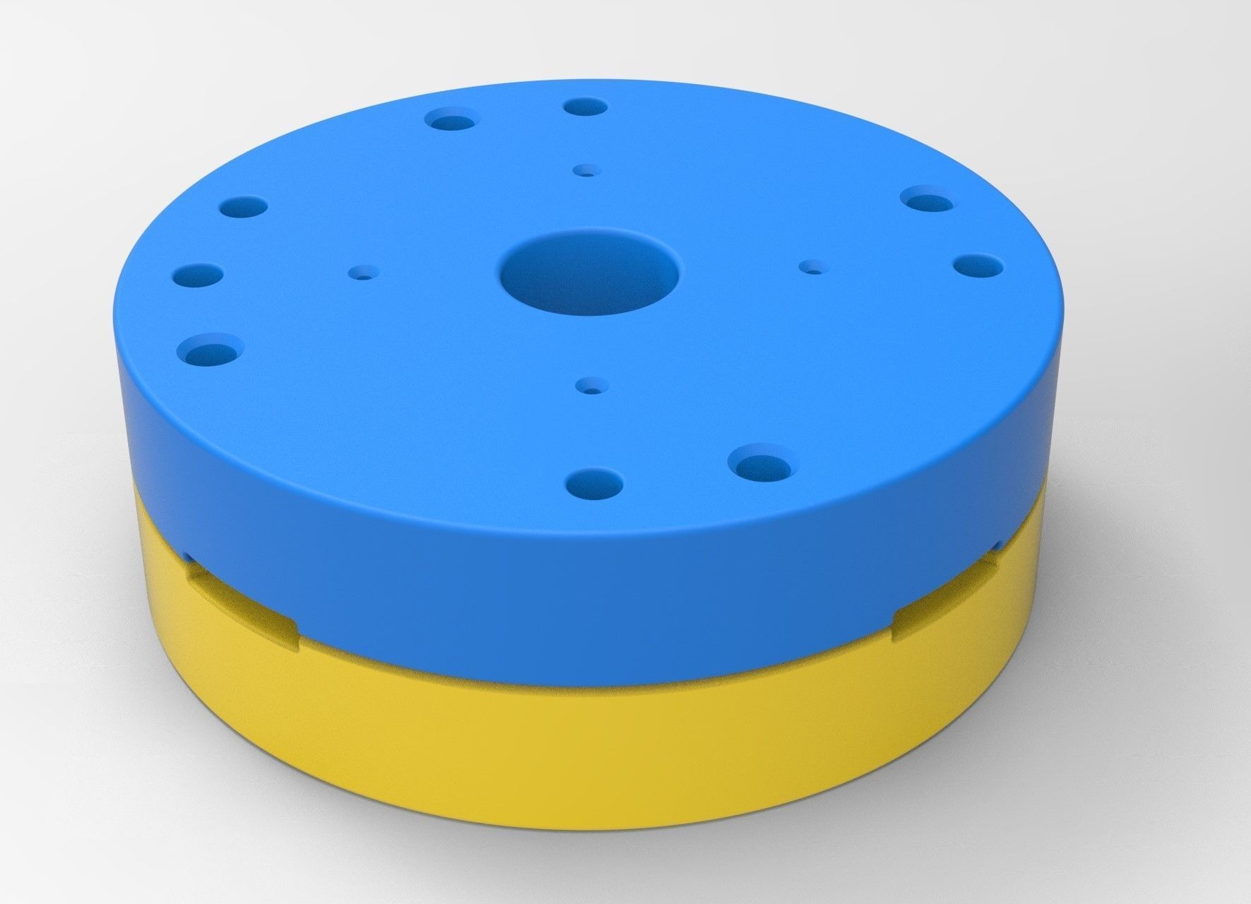 Mold for diecast rear tire of vintage dragster 2 Scale 1 to 10 3D print model_2