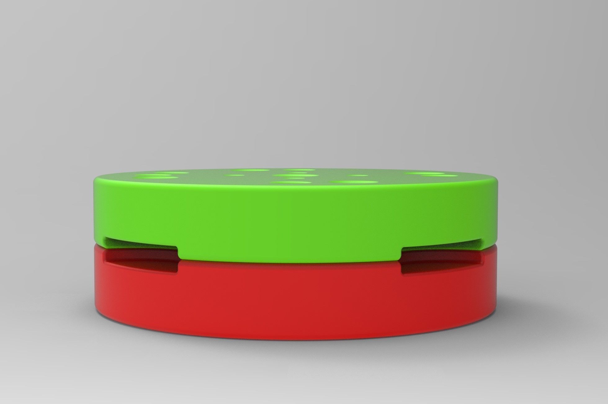 Mold for diecast rear tire of vintage dragster 2 Scale 1 to 25 3D print model_3